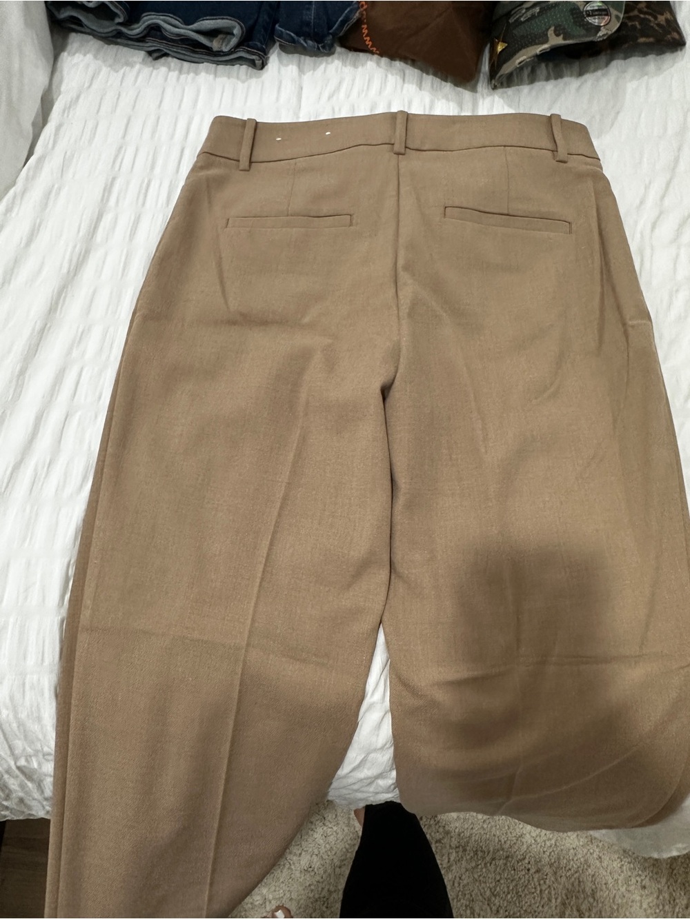 NWOT Loft Parker Straight Leg Women’s pants size 6 brown neutral color - Picture 4 of 6